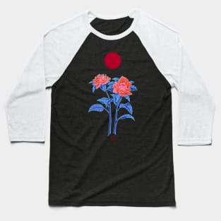 Flower Sunset V5 Baseball T-Shirt